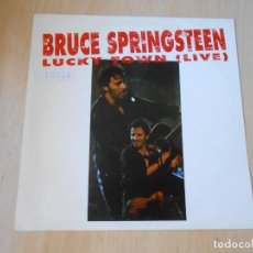 Discos de vinilo: BRUCE SPRINGSTEEN, SG, LUCKY TOWN (LIVE PLUGGED VERSION), AÑO 1993 PROMOCIONAL. Lote 273432078
