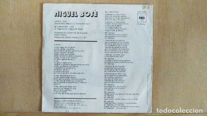 Discos de vinilo: Miguel Bos&egrave; &lrm;&ndash; Linda - Foto 4