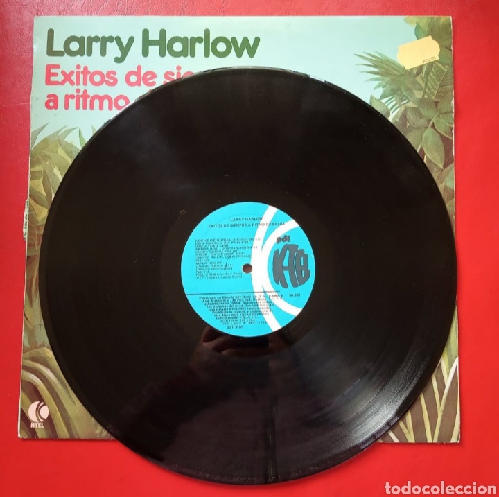 Discos de vinilo: DISCO LARRY HARLOW. LP &Eacute;XITOS DE SIEMPRE A RITMO DE SALSA - Foto 2