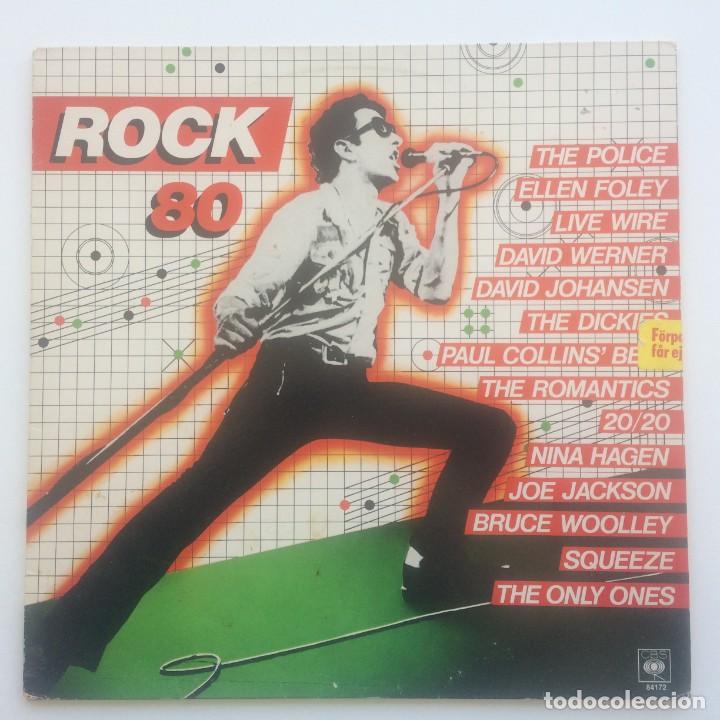 Discos de vinilo: Various &lrm;&ndash; Rock 80 Scandinavia,1980 CBS - Foto 1