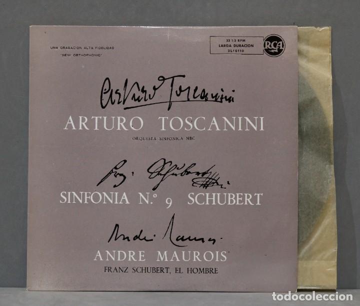 Discos de vinilo: SINFONIA N 9. SCHUBERT. TOSCANINI - Foto 1