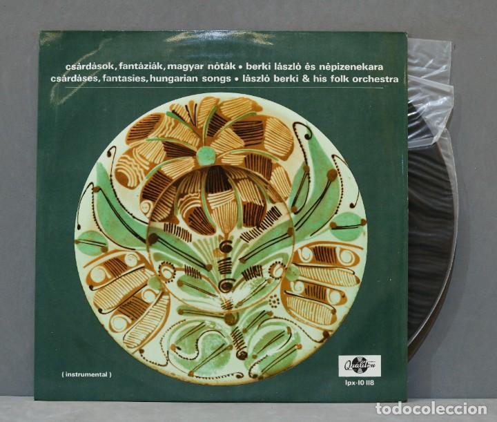 Disques de vinyle: LP. Berki L&aacute;szl&oacute; &Eacute;s N&eacute;pizenekara. Cs&aacute;rd&aacute;sok, Fant&aacute;zi&aacute;k, Magyar N&oacute;t&aacute;k