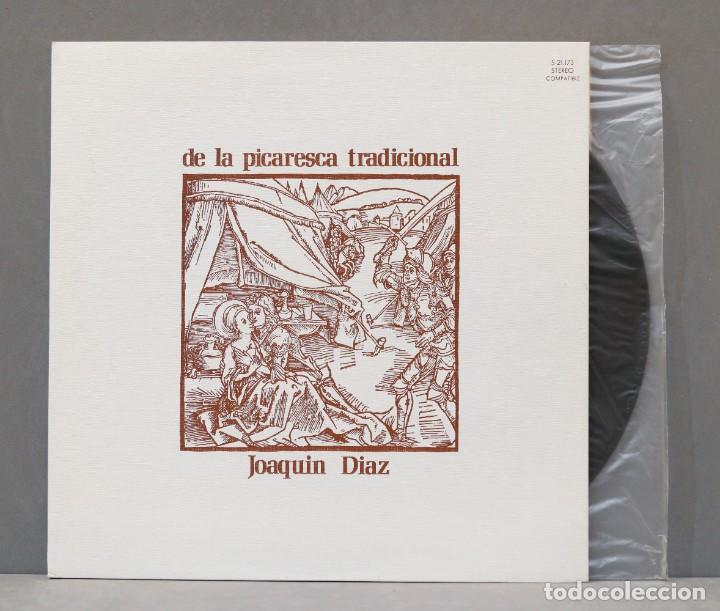 Discos de vinilo: LP. JOAQU&Iacute;N D&Iacute;AZ. DE LA PICARESCA TRADICIONAL - Foto 1
