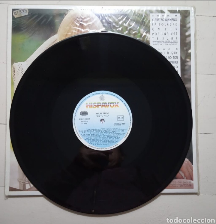 Discos de vinilo: DISCO MARI TRINI. LP EN TU PIEL. - Foto 3