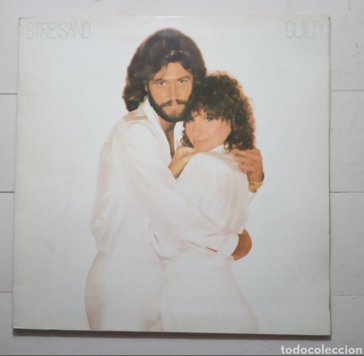 Discos de vinilo: DISCO B&Aacute;RBARA STREISAND Y GUILTY - Foto 1