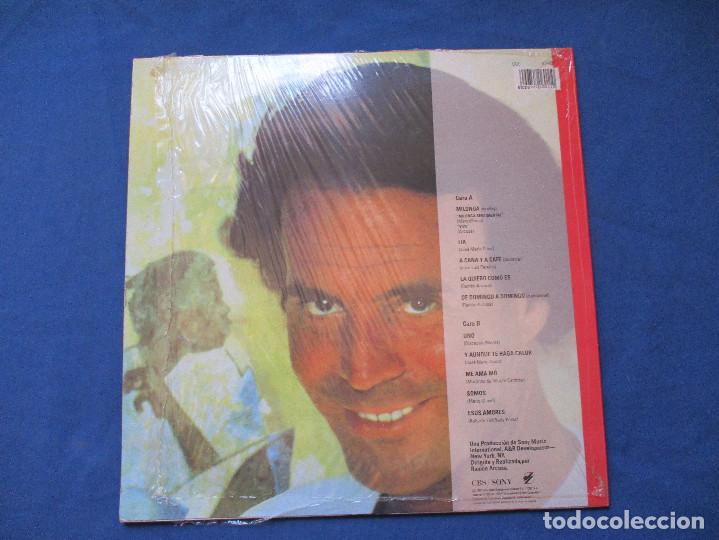 Discos de vinilo: VINILO - JULIO IGLESIAS / CALOR - Foto 2