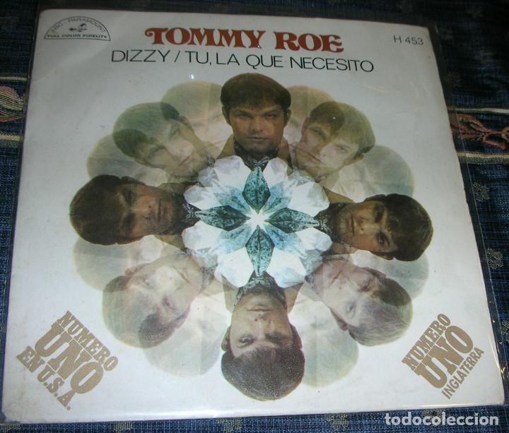 Discos de vinilo: Tommy Roe &ndash; Dizzy - SINGLE 1969 - Foto 1