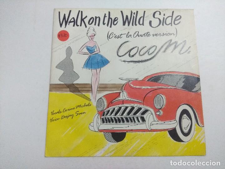 Discos de vinilo: SINGLE/COCO M/WALK ON THE WILD SIDE/PROMOCIONAL. - Foto 1