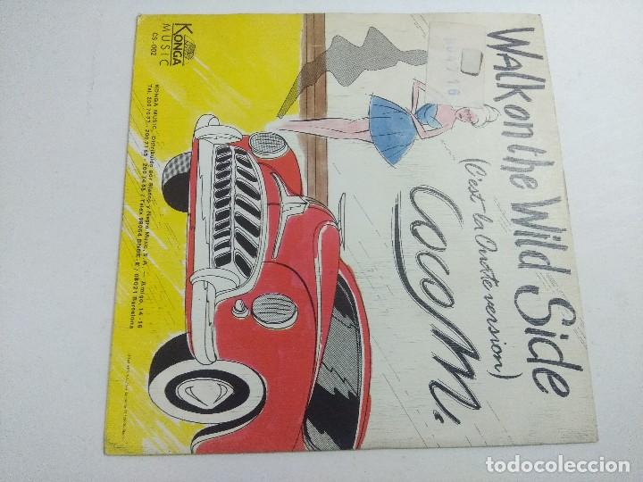 Discos de vinilo: SINGLE/COCO M/WALK ON THE WILD SIDE/PROMOCIONAL. - Foto 3