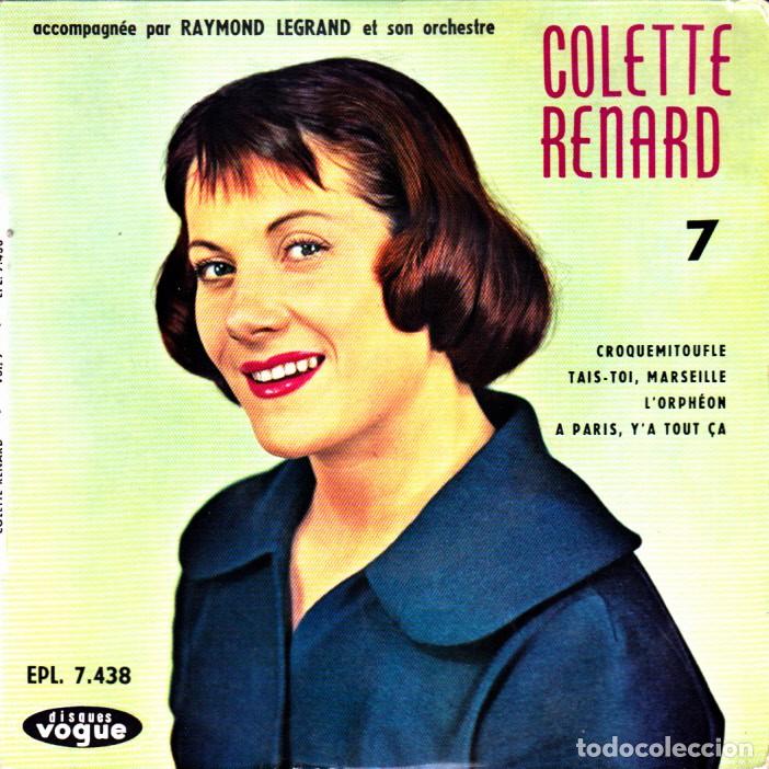Discos de vinilo: EP COLETTE RENARD CROQUEMITOUFLE + 3 - Foto 1