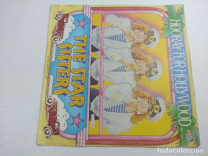 Discos de vinilo: SINGLE/STAR SISTERS/HOORAY FOR HOLLYWOOD. - Foto 3