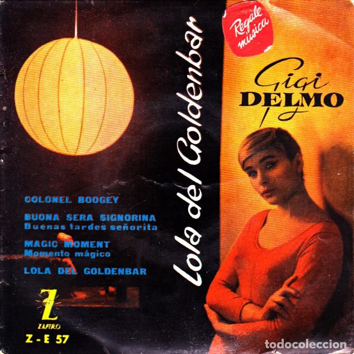 Discos de vinilo: EP GIGI DELMO COLONEL BOOGEY + 3 - Foto 1