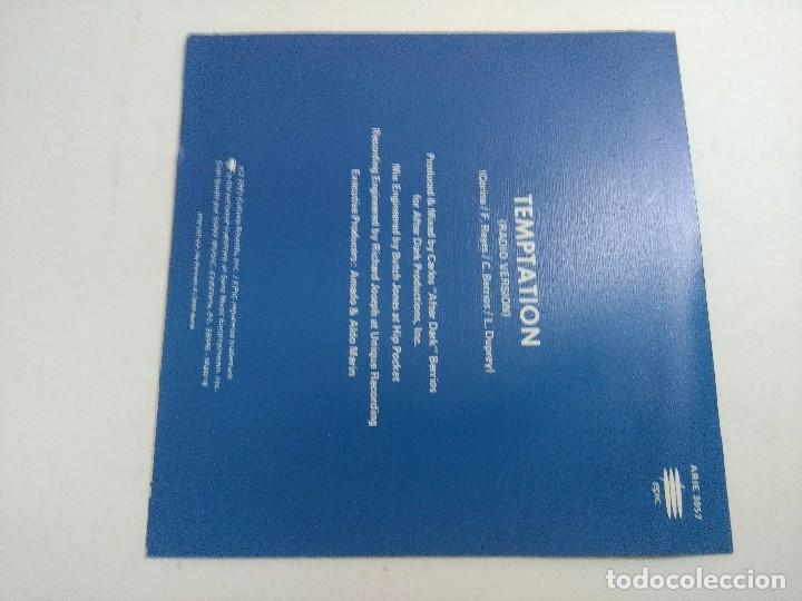 Discos de vinilo: SINGLE/CORINA/TEMPTATION/PROMOCIONAL. - Foto 3