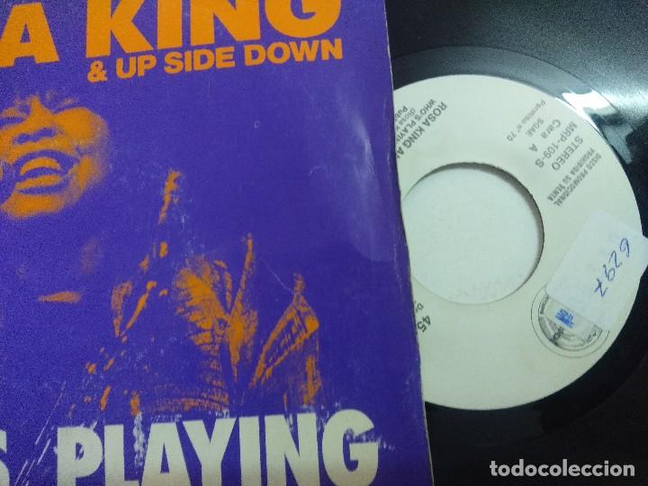 Discos de vinilo: SINGLE/ROSA KING & UP SIDE DOWN/WHOS PLAYING/PROMOCIONAL. - Foto 2