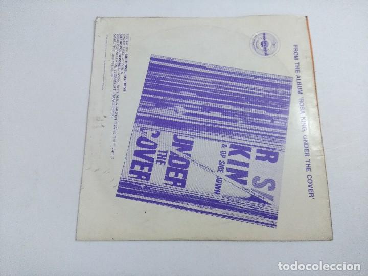 Discos de vinilo: SINGLE/ROSA KING & UP SIDE DOWN/WHOS PLAYING/PROMOCIONAL. - Foto 3