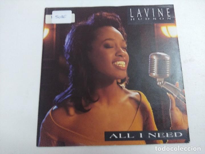 Discos de vinilo: SINGLE/LAVINE HUDSON/ALL I NEED. - Foto 1