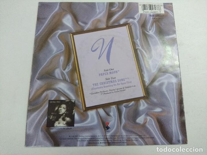 Discos de vinilo: SINGLE/NATALIE COLE/PAPER MOON. - Foto 3