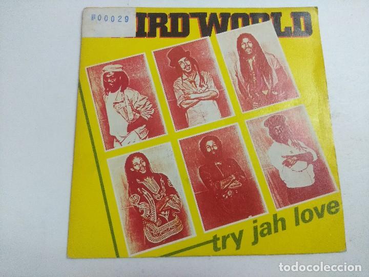 Discos de vinilo: SINGLE/THIRD WORLD/TRY JAH LOVE/PROMOCIONAL. - Foto 1
