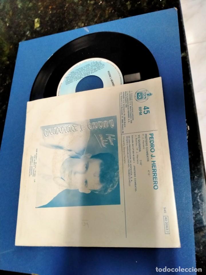 Discos de vinilo: vinilo single de pecos pedro j, herrrero - Foto 2