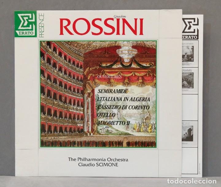 Discos de vinilo: LP. ROSSINI. OUVERTURES. SCIMONE - Foto 1