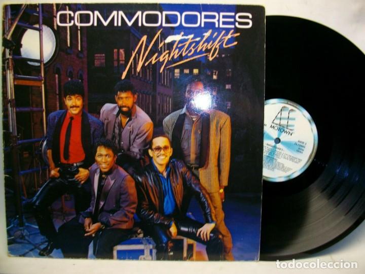 Discos de vinilo: COMMODORES NIGHTSHIFT VINYL LP - Foto 1