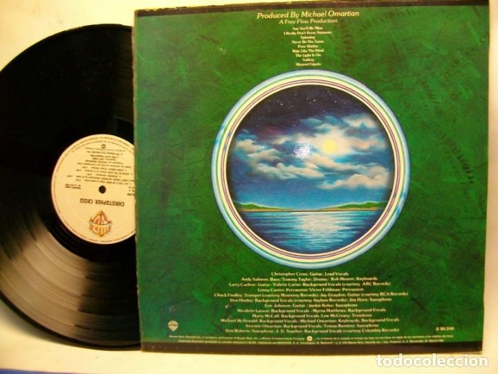 Discos de vinilo: CHRISTOPHER CROSS CHRISTOPHER CROSS VINYL LP - Foto 2