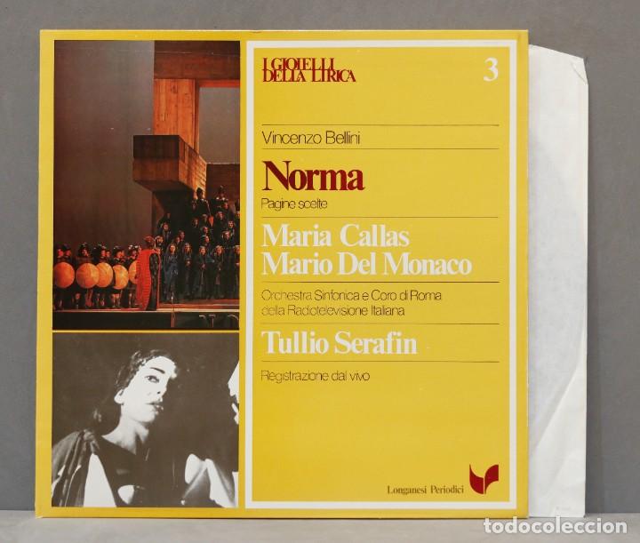 Discos de vinilo: LP. NORMA. BELLINI. SERAFIN - Foto 1