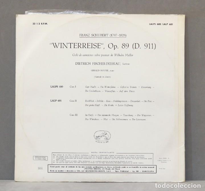 Discos de vinilo: LP. SCHUBERT. WINTERREISE. MOORE - Foto 2