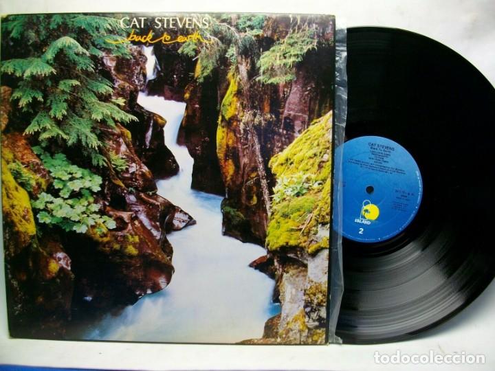 Discos de vinilo: CAT STEVENS BACK TO EARTH VINYL LP - Foto 1