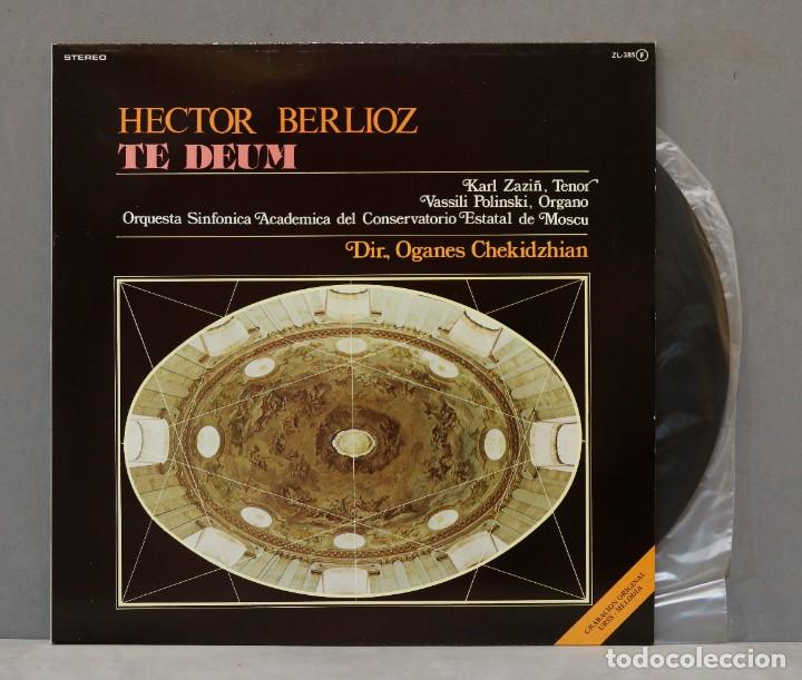 Discos de vinilo: LP. BERLIOZ. TE DEUM. CHEKIDZHIAN - Foto 1