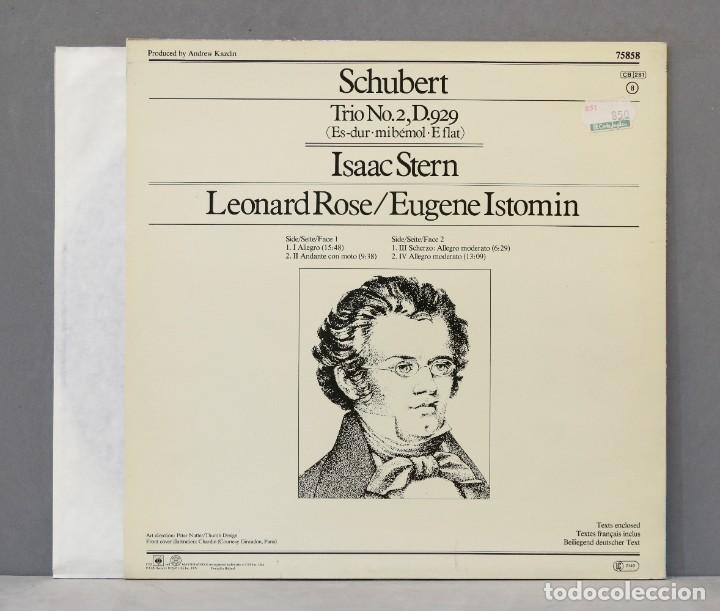 Discos de vinilo: LP. SCHUBERT. D. 929. SCHUBERT. ISTOMIN - Foto 2