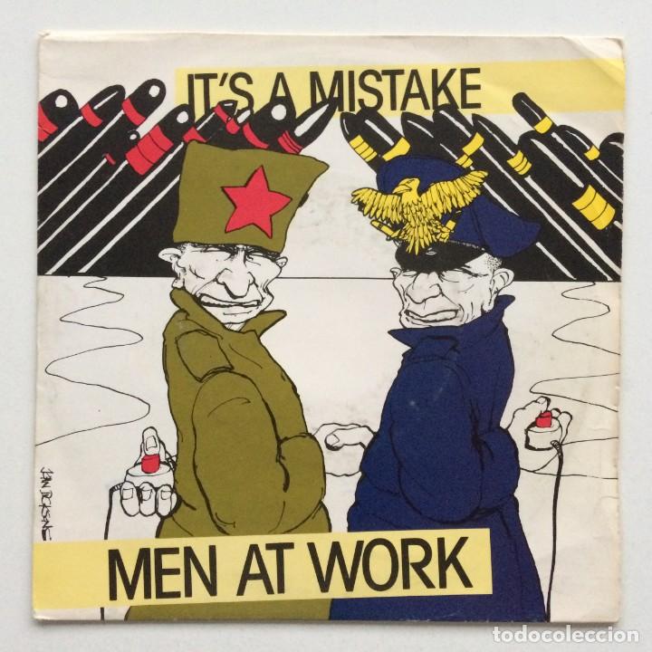 Discos de vinilo: Men At Work &lrm;&ndash; Its A Mistake / Shintaro Holanda,1983 CBS - Foto 1