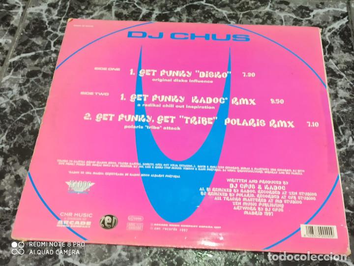 Discos de vinilo: DJ Chus - Get Funky (12&rdquo;) - Foto 2