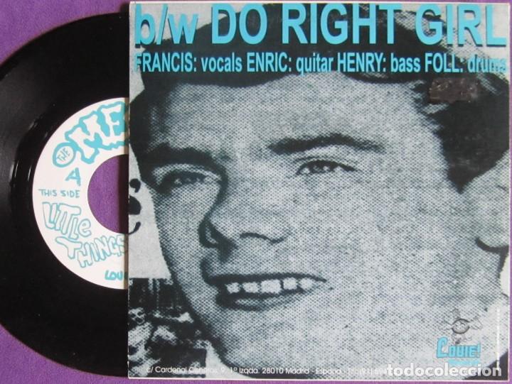 Discos de vinilo: MEOWS: LITTLE THINGS / DO RIGHT GIRL - Foto 2
