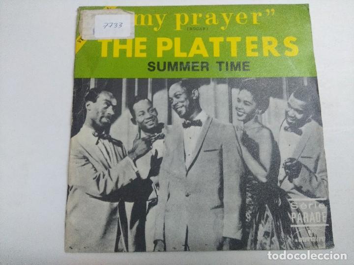 Discos de vinilo: SINGLE/THE PLATTERS/SUMMER TIME. - Foto 1