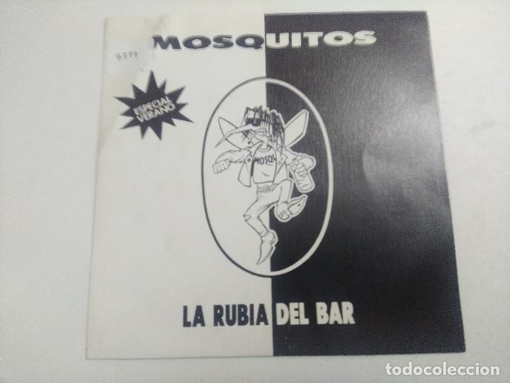 Discos de vinilo: SINGLE/MOSQUITOS/LA RUBIA DEL BAR. - Foto 1