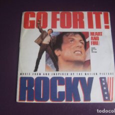 Dischi in vinile: JOEY B. ELLIS AND TYNETTA HARE ‎– GO FOR IT - SG CAPITOL 1990 - BSO CINE ROCKY - HIP HOP - STALLONE. Lote 273950938