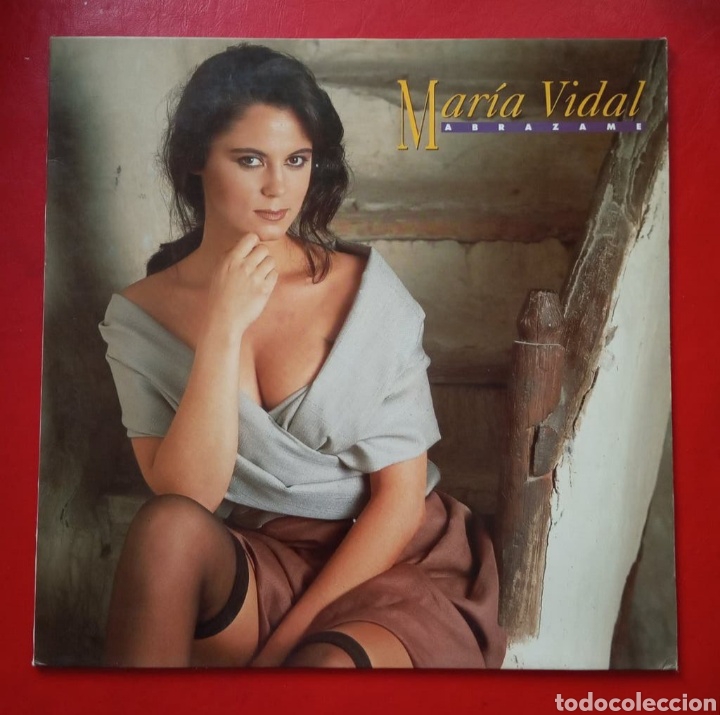 Discos de vinilo: DISCO LP MAR&Iacute;A VIDAL. LP ABRAZAME - Foto 1