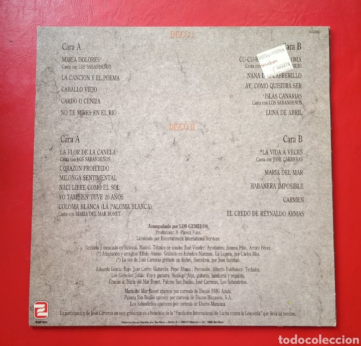 Discos de vinilo: DISCO 2 LP,S MARIA DOLORES PRADERA. LP - Foto 3