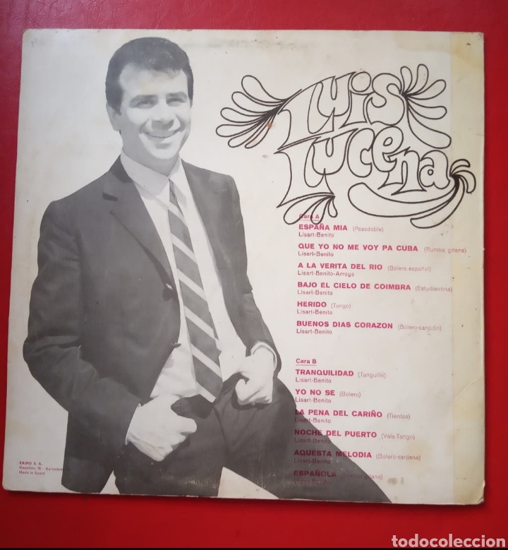 Discos de vinilo: DISCO LUIS LUCENA . LP - Foto 3