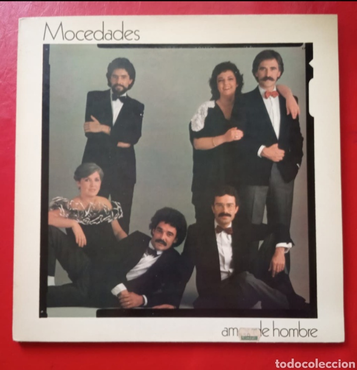 Discos de vinilo: DISCO MOCEDADES. LP AMOR DE HOMBRE - Foto 1