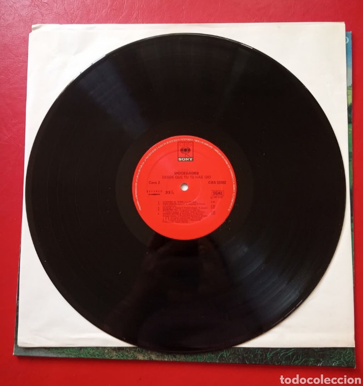 Discos de vinilo: DISCO MOCEDADES. LP DESDE QUE TU TE HAS IDO - Foto 2