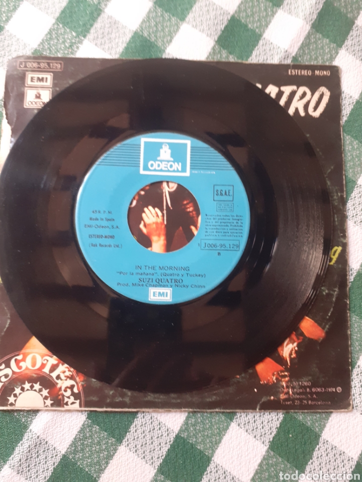 Discos de vinilo: Single de suzi quatro - Foto 2