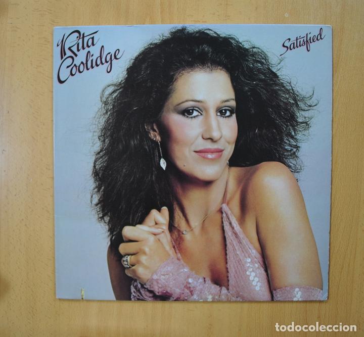 Discos de vinilo: RITA COOLIDGE - SATISFIED - LP - Foto 1