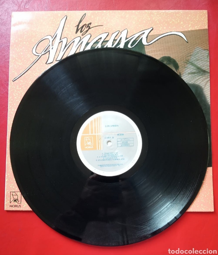 Discos de vinilo: DISCO LOS AMAYA. LP LOS &Eacute;XITOS - Foto 2