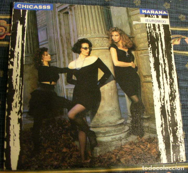 Discos de vinilo: Chicasss &ndash; Ma&ntilde;ana - SINGLE 1989 - Foto 1
