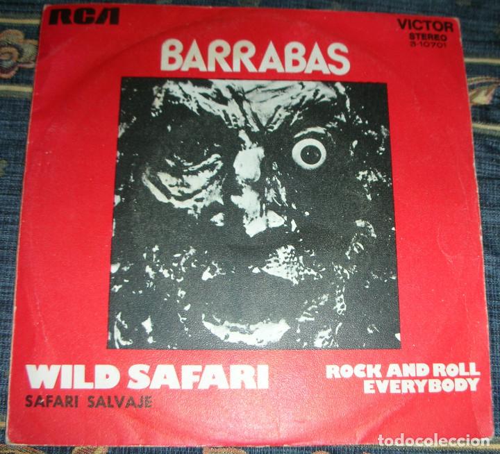 Discos de vinilo: Barrabas &ndash; Wild Safari - SINGLE 1972 - Foto 1