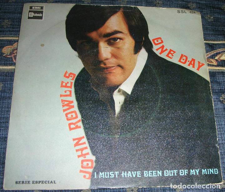Discos de vinilo: JOHN ROWLES - ONE DAY - SINGLE 1969 - Foto 2