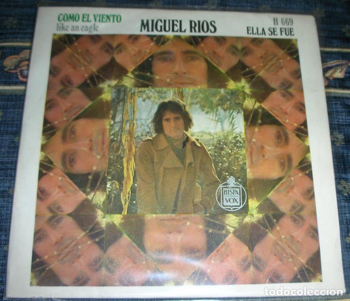 Discos de vinilo: MIGUEL RIOS - COMO EL VIENTO - SINGLE 1970 - Foto 1