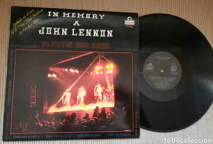 Discos de vinilo: LP IN MEMORY A JOHN LENNON - Foto 1